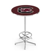 University of South Carolina Chrome Pub Table