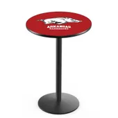 University of Arkansas Round Base Pub Table