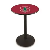 Holland Stanford University Round Base Pub Table
