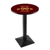 Holland Iowa State Univ Square Base Pub Table