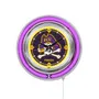 Holland East Carolina University Neon Logo Clock