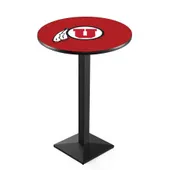 Holland University of Utah Square Base Pub Table