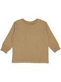 LAT Sportswear Toddler Long Sleeve T-Shirt COYOTE BROWN Primary