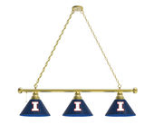 Holland University of Illinois Logo Billiard Light