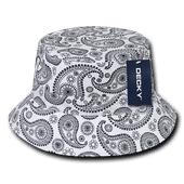 Decky Relaxed Paisley Bucket Hat 459