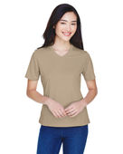 Team 365 Ladies Zone Performance T-Shirt DESERT KHAKI Primary