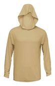 Baw Adult/Youth Xtreme-Tek Long Sleeve Hoodie SAND Primary
