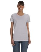 Gildan Ladies' Heavy Cotton 5.3 oz. T-Shirt SPORT GREY Primary