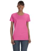 Gildan Ladies' Heavy Cotton 5.3 oz. T-Shirt AZALEA Primary