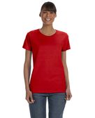 Gildan Ladies' Heavy Cotton 5.3 oz. T-Shirt RED Primary