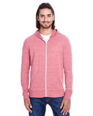 Threadfast Apparel Unisex Triblend Full-Zip Hoodie