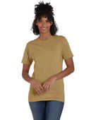 Hanes Unisex/Youth Ringspun Cotton Nano-T T-Shirt BROWN SUGAR HTHR Primary
