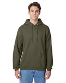 Hanes Unisex Ecosmart 50/50 Pullover Hoodie FATIGUE GREEN Primary