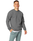 Hanes Unisex Ecosmart 50/50 Crewneck Sweatshirt SMOKE GRAY Primary