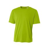 A4 Men Youth Sprint Crew Tee LIME Primary