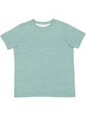 LAT Sportswear Toddler Melange Jersey Tee SALTWATER MELANGE Primary