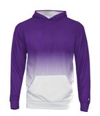 Badger Adult Youth Hex 2.0 Hoodie PURPLE HEX (BA) Primary