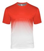 Badger Adult Youth Hex 2.0 Tee Jersey BURNT ORANGE HEX (BA) Primary
