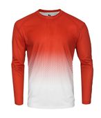Badger Adult Youth Hex 2.0 Long Sleeve Tee Jersey BURNT ORANGE HEX (BA) Primary