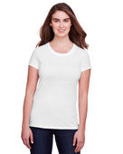 Threadfast Apparel Ladies Triblend T-Shirt SOLID WHT TRBLND Primary