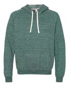 Jerzees Adult Snow Heather Raglan Hoodie Forest Green Primary