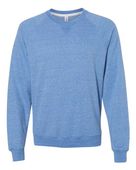 Jerzees Adult Snow Heather Crewneck Sweatshirt ROYAL Primary