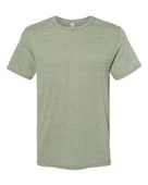 Jerzees Adult Snow Heather T-Shirt MILITARY GREEN Primary