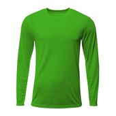 A4 Adult/Youth Sprint L/S Performance Tee KELLY Primary