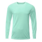 A4 Adult/Youth Sprint L/S Performance Tee PASTEL MINT Primary
