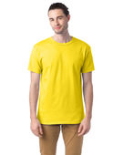 Hanes Adult Youth Comfortsoft Cotton T-Shirt ATHLETIC YELLOW Primary
