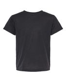 Bella+Canvas Toddler Triblend Short Sleeve Tee SOLID BLACK TRIBLEND Primary
