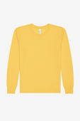 Bella+Canvas Youth Jersey Long Sleeve Tee 3501Y HEATHER YELLOW GOLD Primary