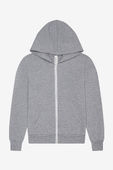 Bella+Canvas Youth Sponge Full-Zip Hoodie ATHLETIC HEATHER Primary