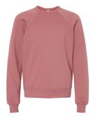 Bella+Canvas Youth Sponge Raglan Sweatshirt 3901Y