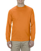 Alstyle Adult 6.0 oz., 100% Cotton Long-Sleeve T-Shirt AL1304 ORANGE Primary