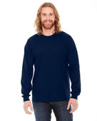 American Apparel Unisex Fine Jersey Long-Sleeve T-Shirt 2007W NAVY Primary