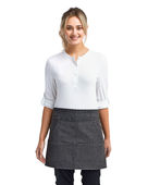 Artisan Collection By Reprime Unisex Jeans Stitch Denim Waist Apron RP125 BLACK DENIM Primary