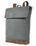 Authentic Pigment Canvas Rucksack AP1922 SMOKE/ BROWN Primary