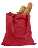 Bagedge 6 oz. Canvas Promo Tote BE007 RED Primary