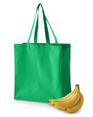 Bagedge 6 oz. Canvas Grocery Tote BE055 KELLY GREEN Primary