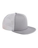 Big Accessories 5-Panel Foam Front Trucker Cap BX030