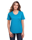 Core 365 Ladies' Fusion ChromaSoft Performance T-Shirt CE111W ELECTRIC BLUE Primary
