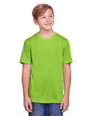 Core 365 Youth Fusion ChromaSoft Performance T-Shirt CE111Y ACID GREEN Primary