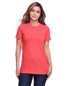 Gildan Ladies' Softstyle CVC T-Shirt G670L RED MIST Primary