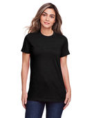 Gildan Ladies' Softstyle CVC T-Shirt G670L PITCH BLACK Primary