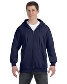 Hanes Adult 9.7 oz. Ultimate Cotton 90/10 Full-Zip Hood F280