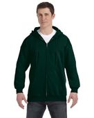 Hanes Adult 9.7 oz. Ultimate Cotton 90/10 Full-Zip Hood F280