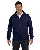 Hanes Adult 7.8 oz. EcoSmart 50/50 Full-Zip Hood P180