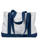 Liberty Bags P & O Cruiser Tote 7002 WHITE/ NAVY Primary
