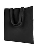 Liberty Bags BRANSON BARGAIN CANVAS TOTE 8502 BLACK Primary